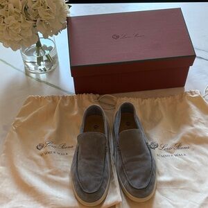 Loro Piana Summer Walk Frozen Blue - Size 39.5